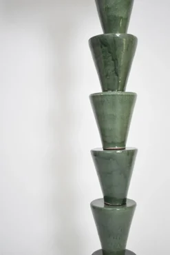 Grüne Nizwa Stehlampe von Barracuda Interiors