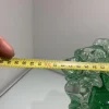 Grüne Rostrato Murano Glasvase von Simeng