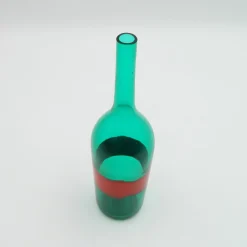 Grüne & Rote Vase von Paolo Venini, 1950
