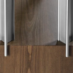Grünes Flexor Bücherregal aus Holz & Metall von Gio Ponti