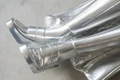 Große Art Deco Skulpturen aus Harz, 2er Set