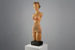 Große Art Deco Skulptur von Novita für Dior, Frankreich, 1920er