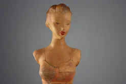 Große Art Deco Skulptur von Novita für Dior, Frankreich, 1920er