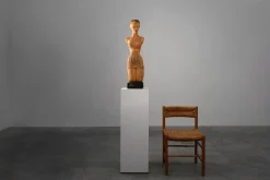 Große Art Deco Skulptur von Novita für Dior, Frankreich, 1920er