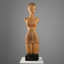 Große Art Deco Skulptur von Novita für Dior, Frankreich, 1920er