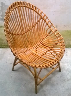 Große Bambuselemente, 1950er, 15 . Set