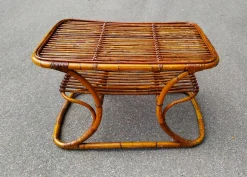 Große Bambuselemente, 1950er, 15 . Set