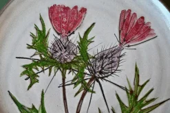 Große Distel Tafelaufsatzschale, 1960er