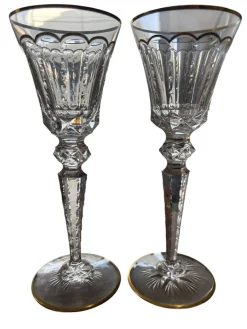 Große Excellence Gläser aus Kristallglas von Saint Louis, 2er Set