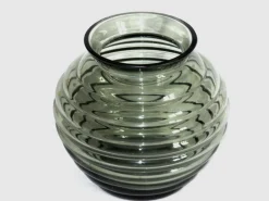 Große Felicitas Vase von Richard Lauke für Glasfabrik Weißwasser, 1939