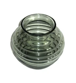 Große Felicitas Vase von Richard Lauke für Glasfabrik Weißwasser, 1939