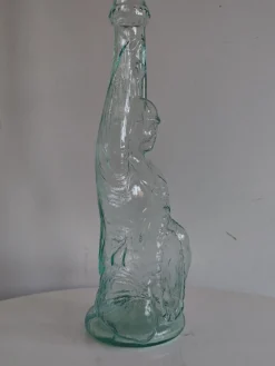 Große figurative Art Deco Flasche, Italien, 1920er