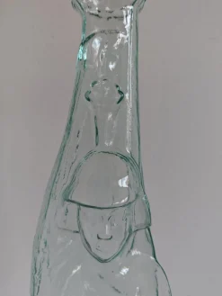 Große figurative Art Deco Flasche, Italien, 1920er