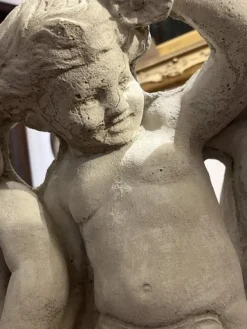 Große figurative Gartenstatue aus Stein