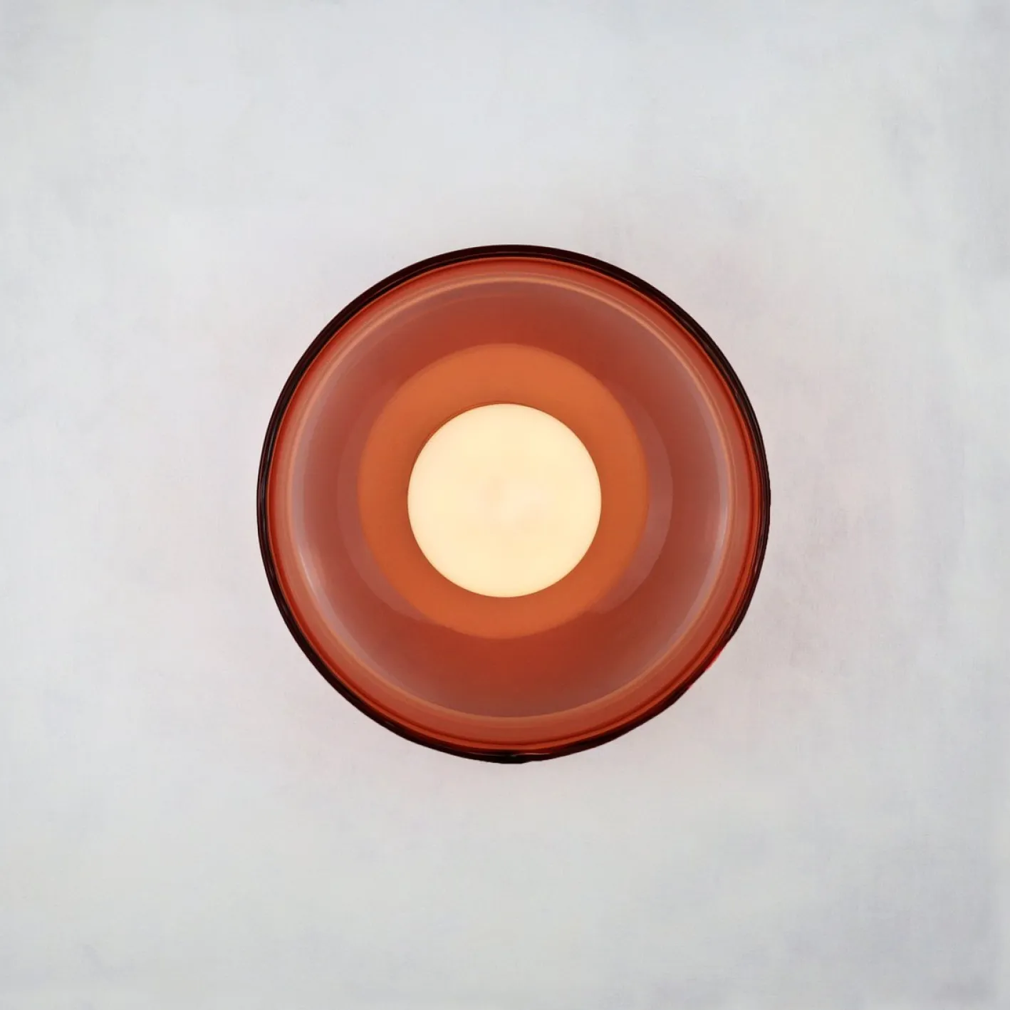 Große Glas Wandlampe von Naama Hofman