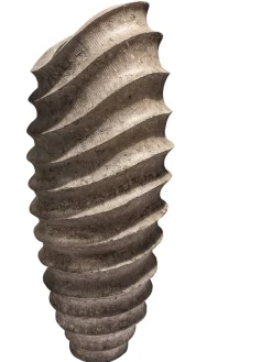 Große handgefertigte skulpturale Vase