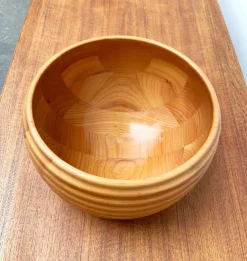 Große Holzschale von Carl Auböck