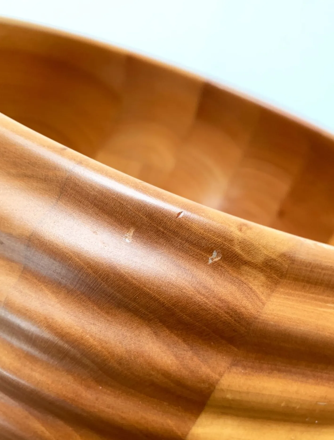 Große Holzschale von Carl Auböck