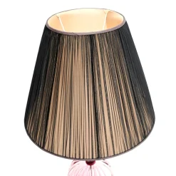 Große Italienische Murano Glas Tischlampen, 1960, 2er Set