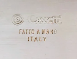 Große italienische Vintage Cassetti Versilberte Servierschale mit Deckel und Pyrex Einsatz, 1970er