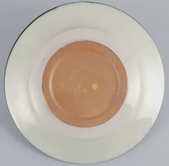 Große Keramikschale mit Fischmotiv von Astrid Tjalk für Kähler