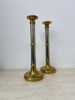 Große Kerzenständer von Gunther Lambert, 1970er, 2er Set