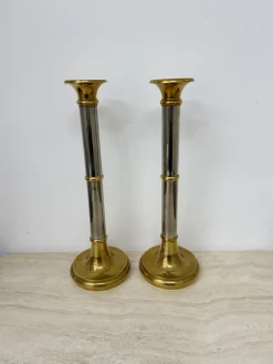 Große Kerzenständer von Gunther Lambert, 1970er, 2er Set