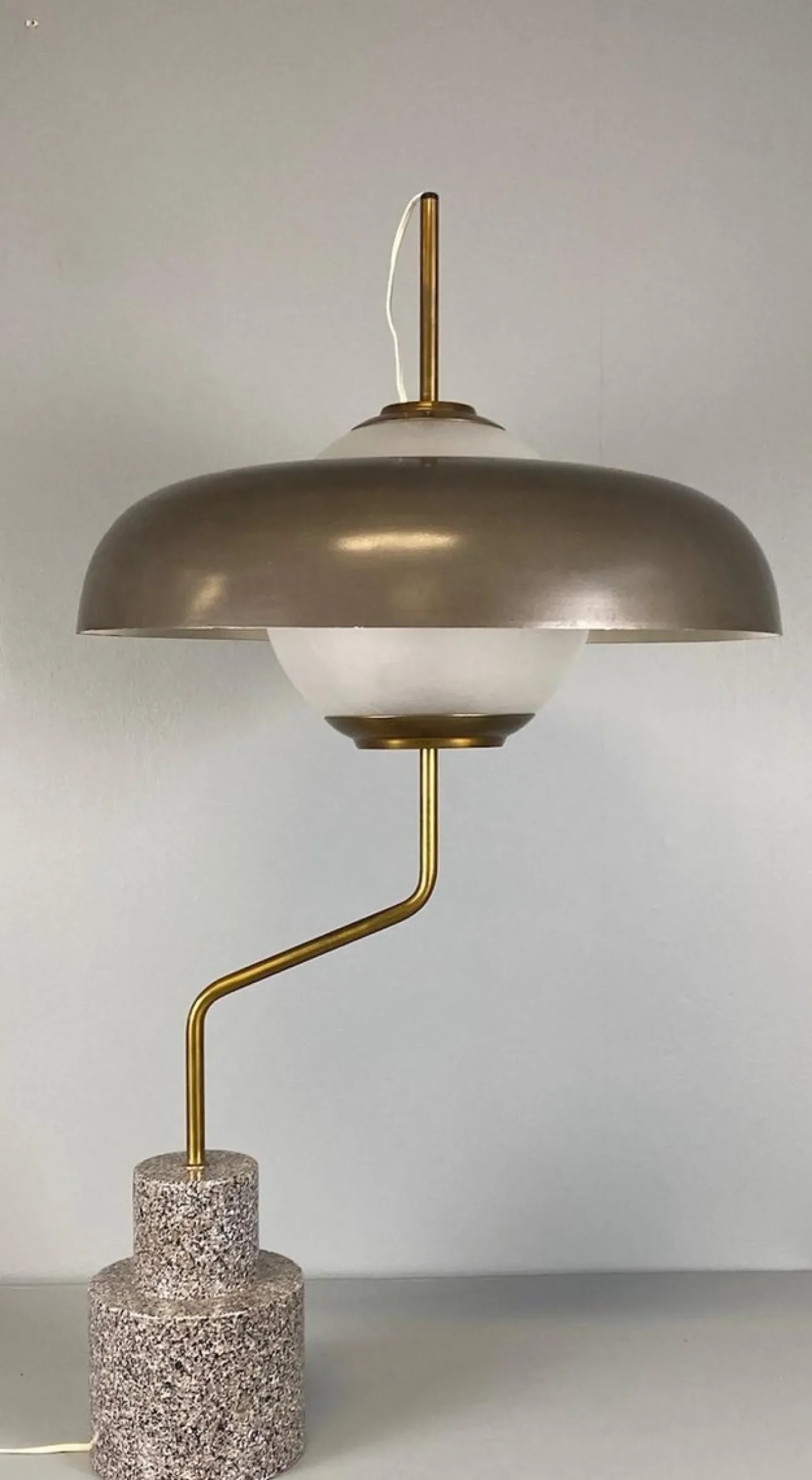 Große Mikado Tischlampe von Luigi Caccia Dominioni für Azucena, 1950