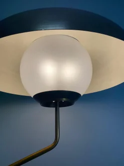 Große Mikado Tischlampe von Luigi Caccia Dominioni für Azucena, 1950