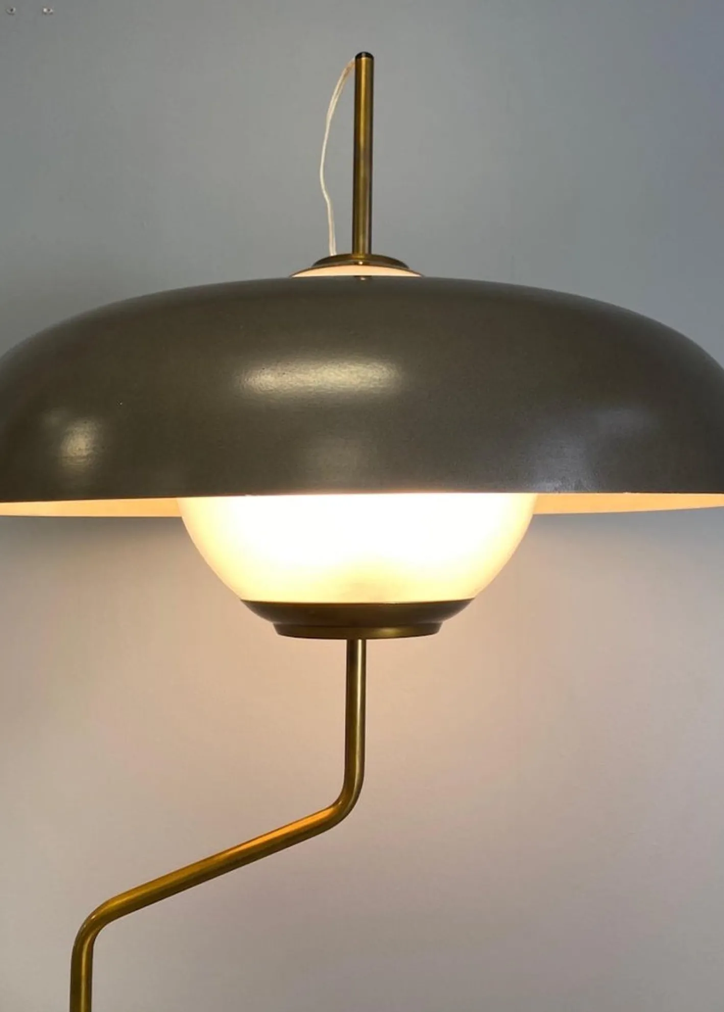 Große Mikado Tischlampe von Luigi Caccia Dominioni für Azucena, 1950