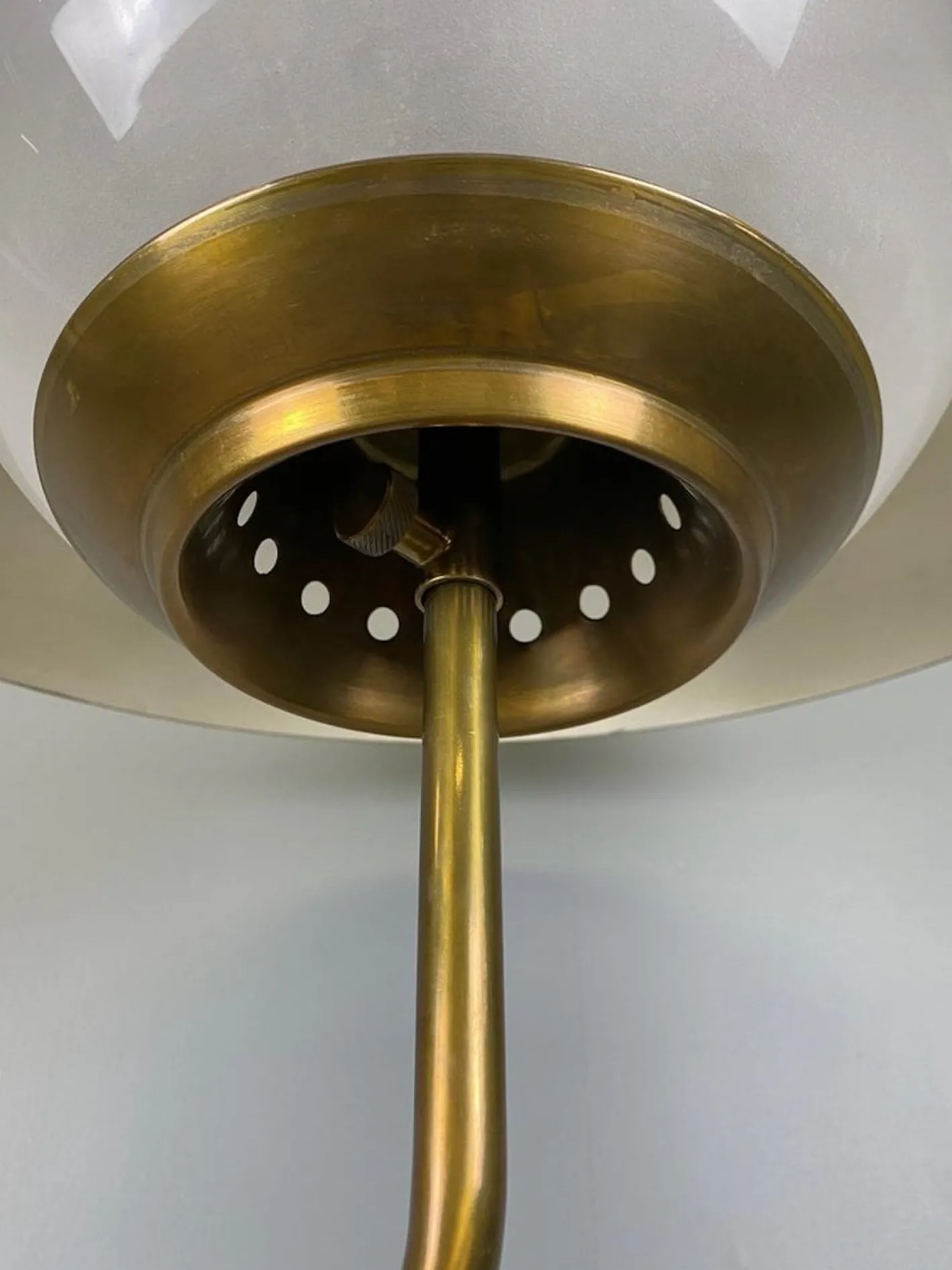 Große Mikado Tischlampe von Luigi Caccia Dominioni für Azucena, 1950