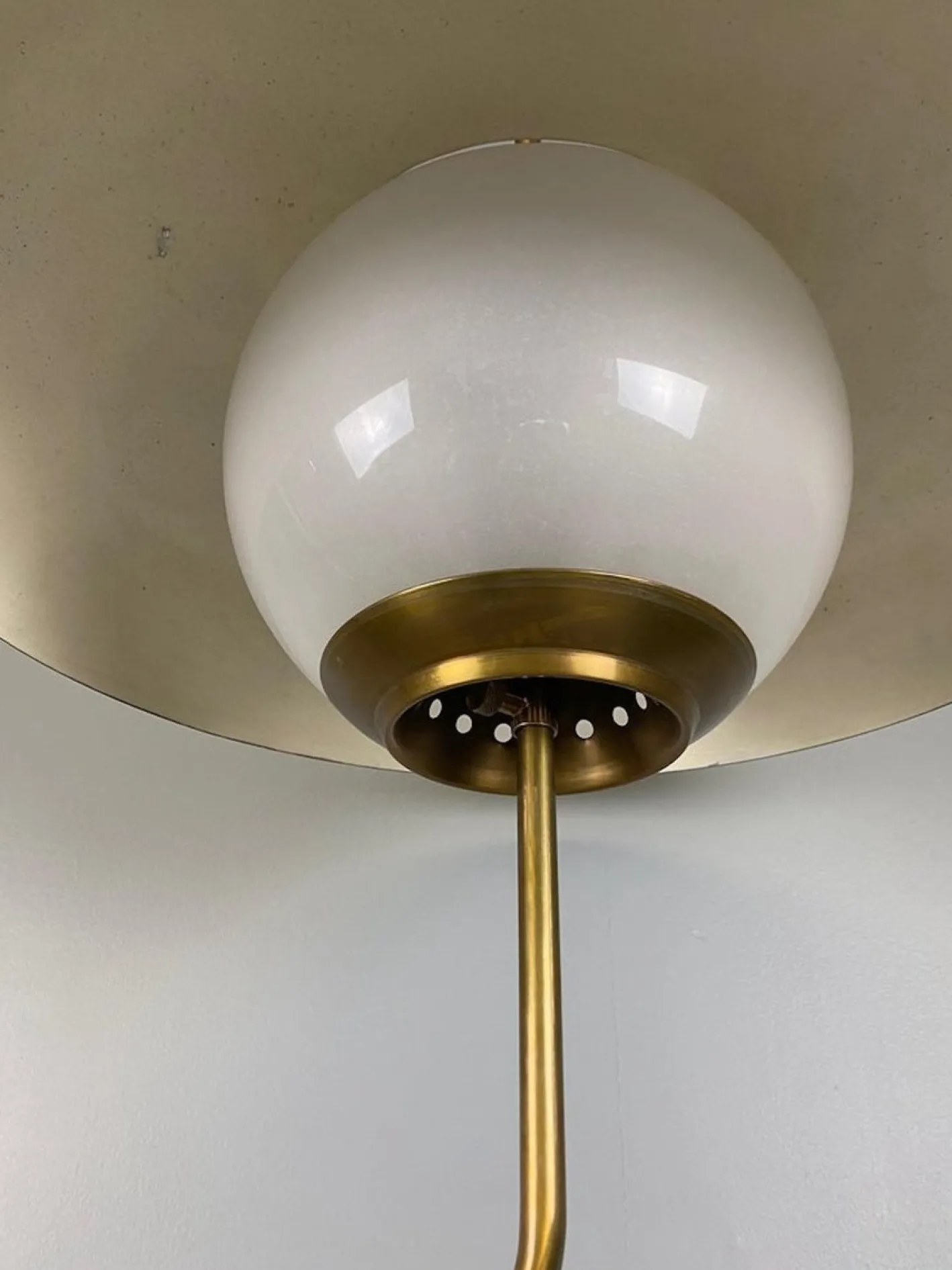 Große Mikado Tischlampe von Luigi Caccia Dominioni für Azucena, 1950