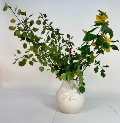 Große Perforierte Limited Edition Keramikvase von Hella Jongerius für Ikea, Schweden, 2005