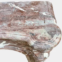 Großer antiker Louis XV Marmor Kaminsims, 1780