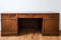 Großer antiker Schreibtisch von Adolf Loos für FO Schmidt