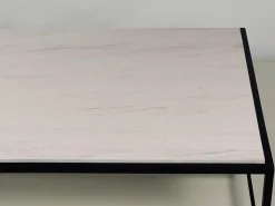 Großer Diagram Couchtisch aus Kalkstein von Atelier Cabanel