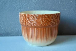 Großer französischer Art Deco Keramik Topflappen, 1940er