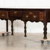 Großer georgianischer Frisiertisch aus Eiche, 1800