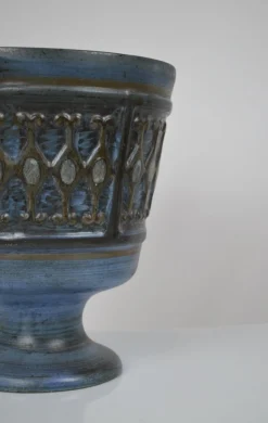Großer Keramiktopf von Jean de Lespinasse, Frankreich, 1950er-1960er