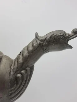 Großer Krug aus Zinn, Zinn und Kunststoff