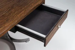 Großer Schreibtisch aus Palisander von Trau Arredamenti Metallici SPA, Italien, 1960er
