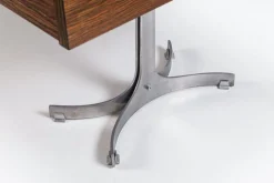 Großer Schreibtisch aus Palisander von Trau Arredamenti Metallici SPA, Italien, 1960er