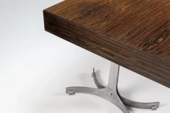 Großer Schreibtisch aus Palisander von Trau Arredamenti Metallici SPA, Italien, 1960er