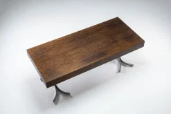 Großer Schreibtisch aus Palisander von Trau Arredamenti Metallici SPA, Italien, 1960er