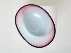 Großer Tafelaufsatz aus Muranoglas von Flavio Poli für Seguso, 1960er