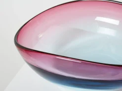 Großer Tafelaufsatz aus Muranoglas von Flavio Poli für Seguso, 1960er