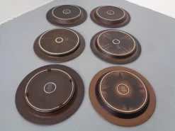 Große Russische Teller von Ulla Procope für Arabia, 6er Set, Finnland, 1960er, 6er Set