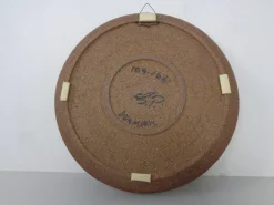 Großer Wandteller aus Keramik von GP Studio, Denmark, 1960er