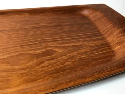 Großes Dänisches Serviertablett aus Teak von Langva, 1960er