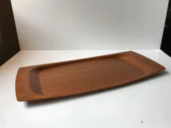 Großes Dänisches Serviertablett aus Teak von Langva, 1960er